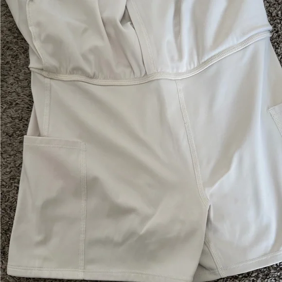 Cream Tennis Skirt - Picture 5 of 11